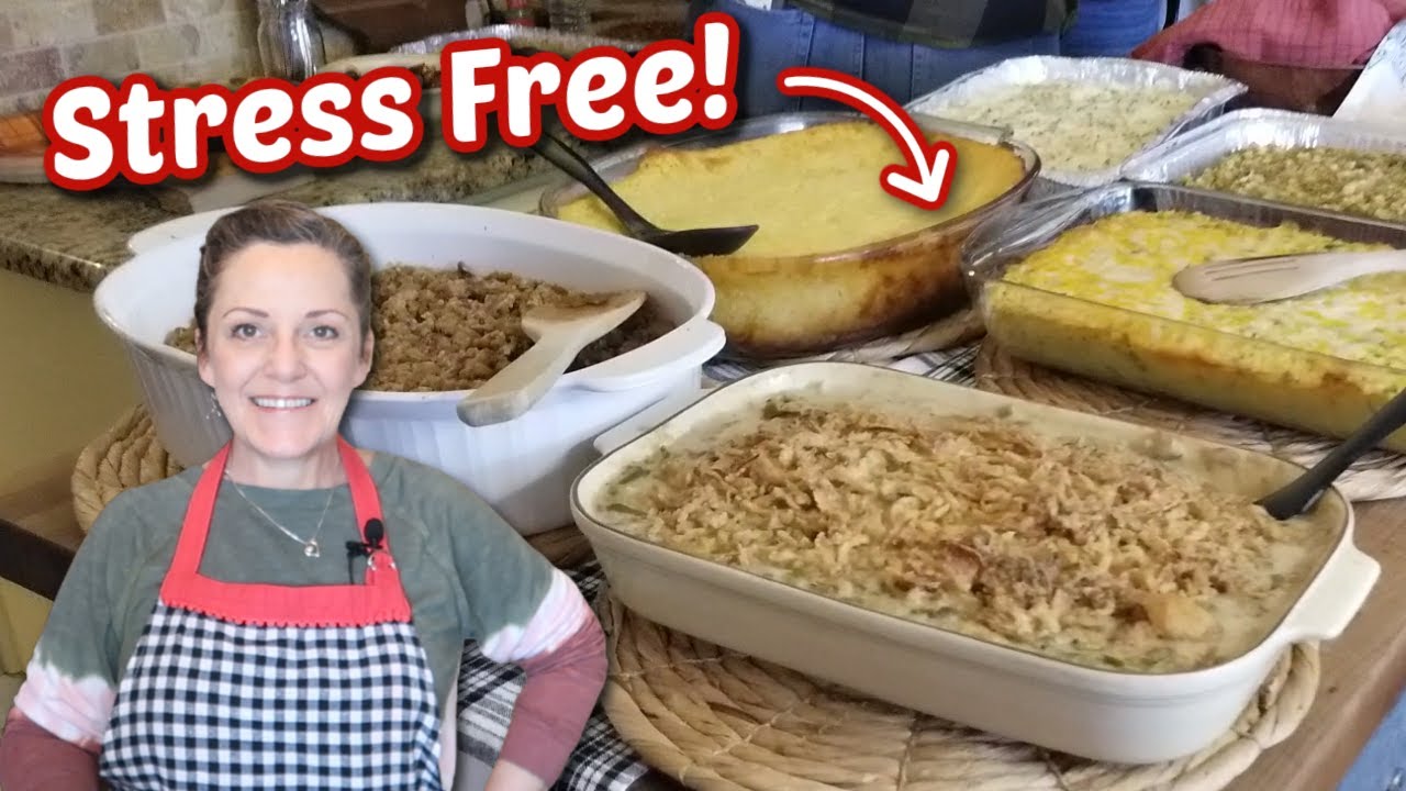 MEAL PREP CHRISTMAS DINNER - Make Ahead Christmas Casserole Recipes