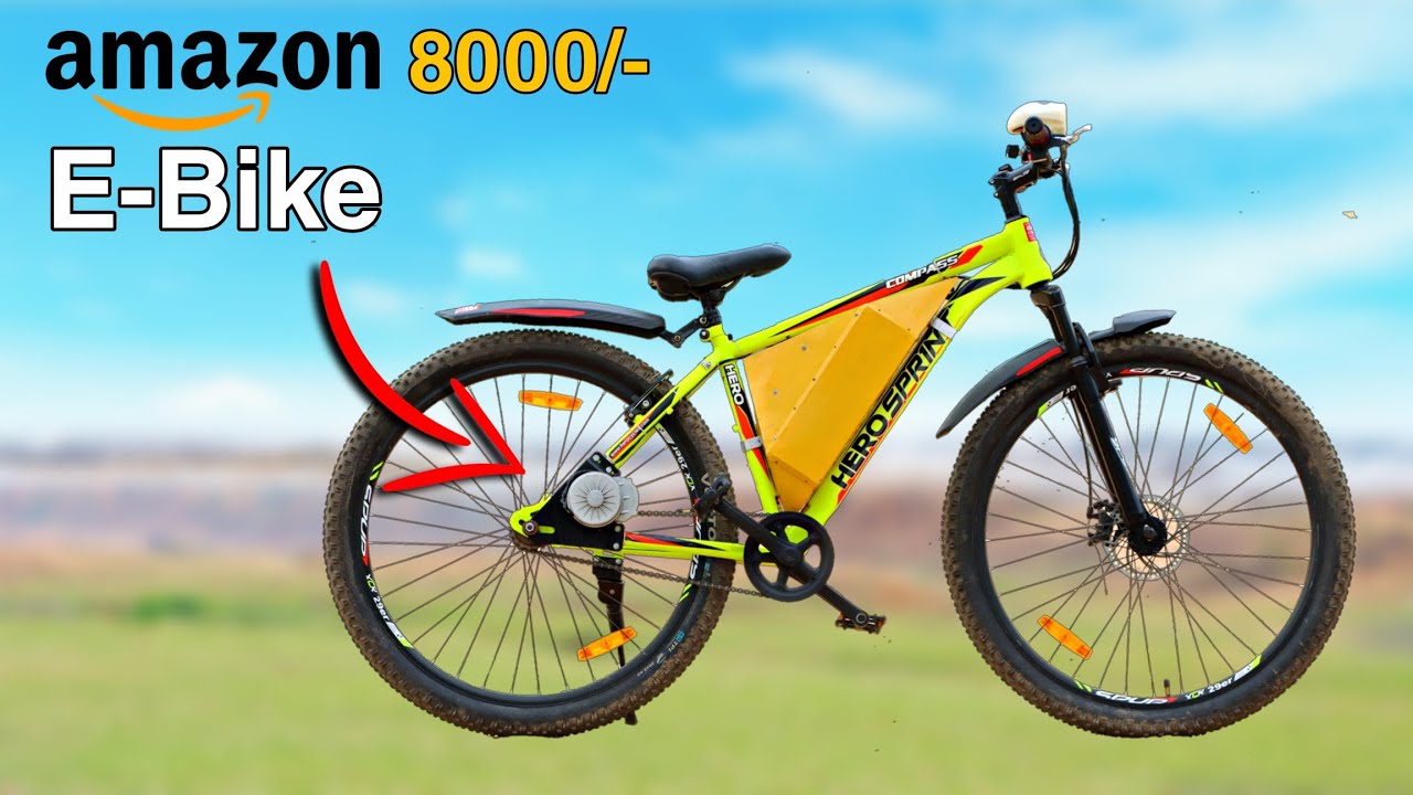 How To Make Electric Bike at Home | 250W Motor Electric Bicycle Kit Installation Full Tutorial