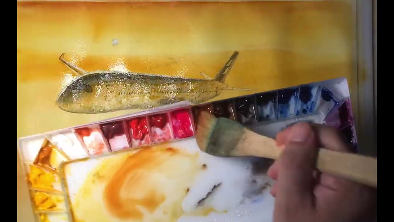 WMF Watercolour - The Year of Flying Gloriously 