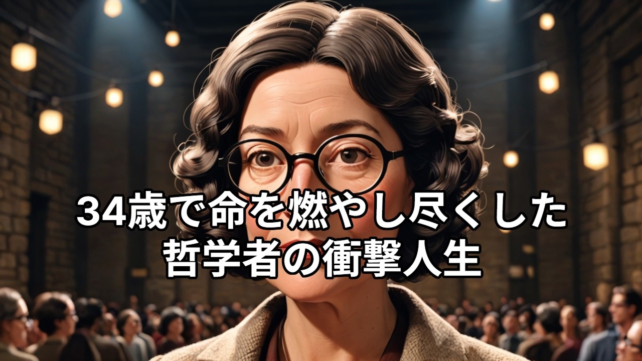 【34歳で命を燃やし尽くした思想家】シモーヌ・ヴェイユの生涯｜自己犠牲と信仰に生きた天才哲学者