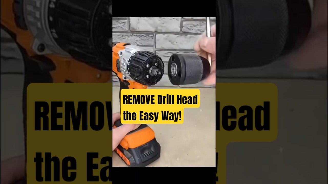Drill Chuck Stuck? &ndash; Use This Easy Trick &ndash; Remove It Smoothly Without Damage!
