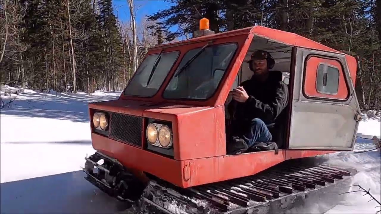 Snow Cat Recovering a Ram 1500 stuck in the Snow! Weekend Fun at our Cabin