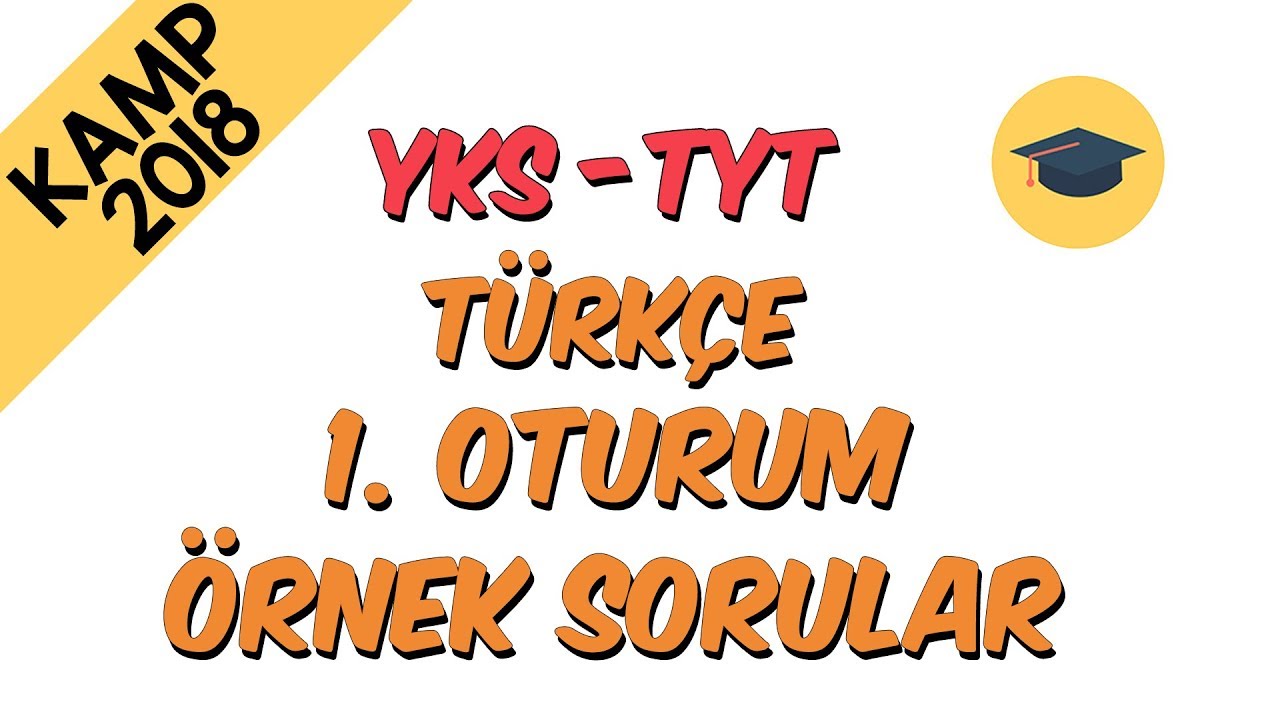 ÖSYM Örnek Sorular - Türkçe | Kamp2018