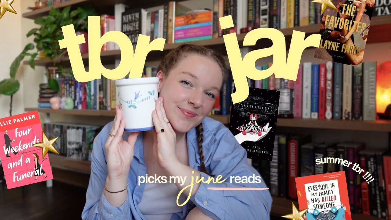tbr prompt jar picks my june reads 🍑