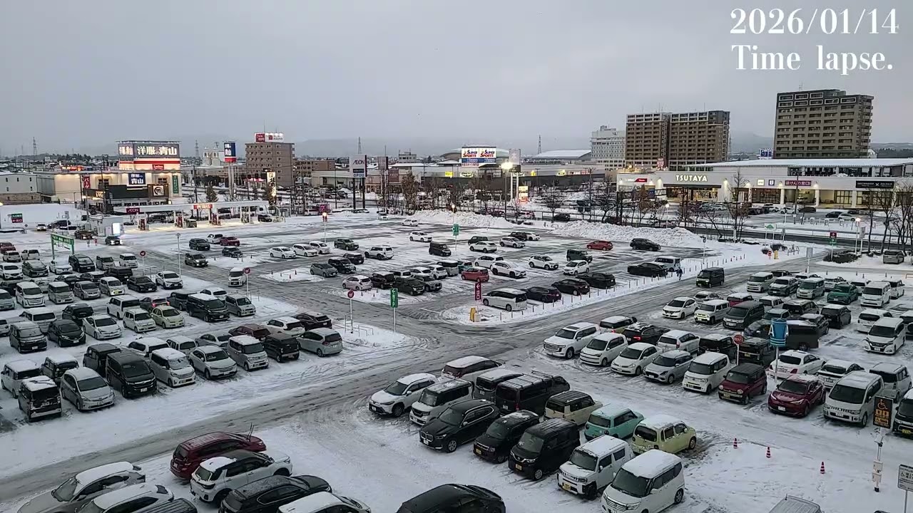 2026/01/14 タイムラプス timelapse