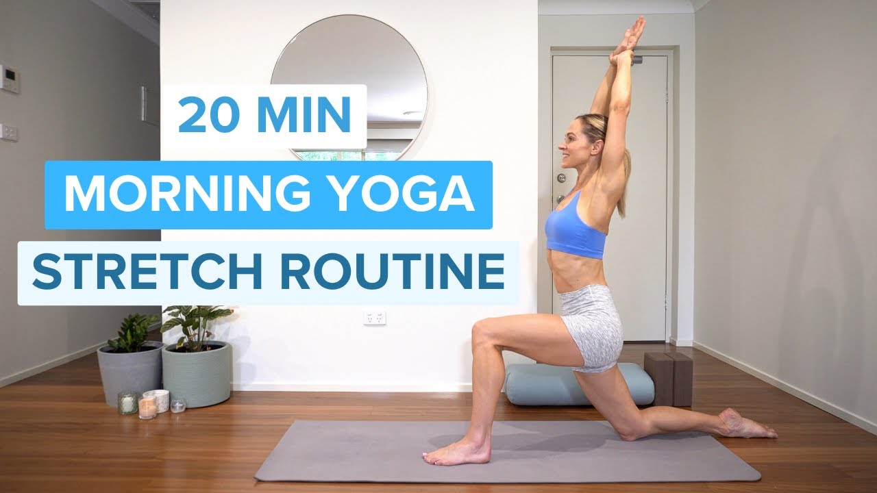 20 MIN MORNING YOGA STRETCH ROUTINE TO WAKE UP & FEEL CALM | All Levels | SOPHIE LAVERS