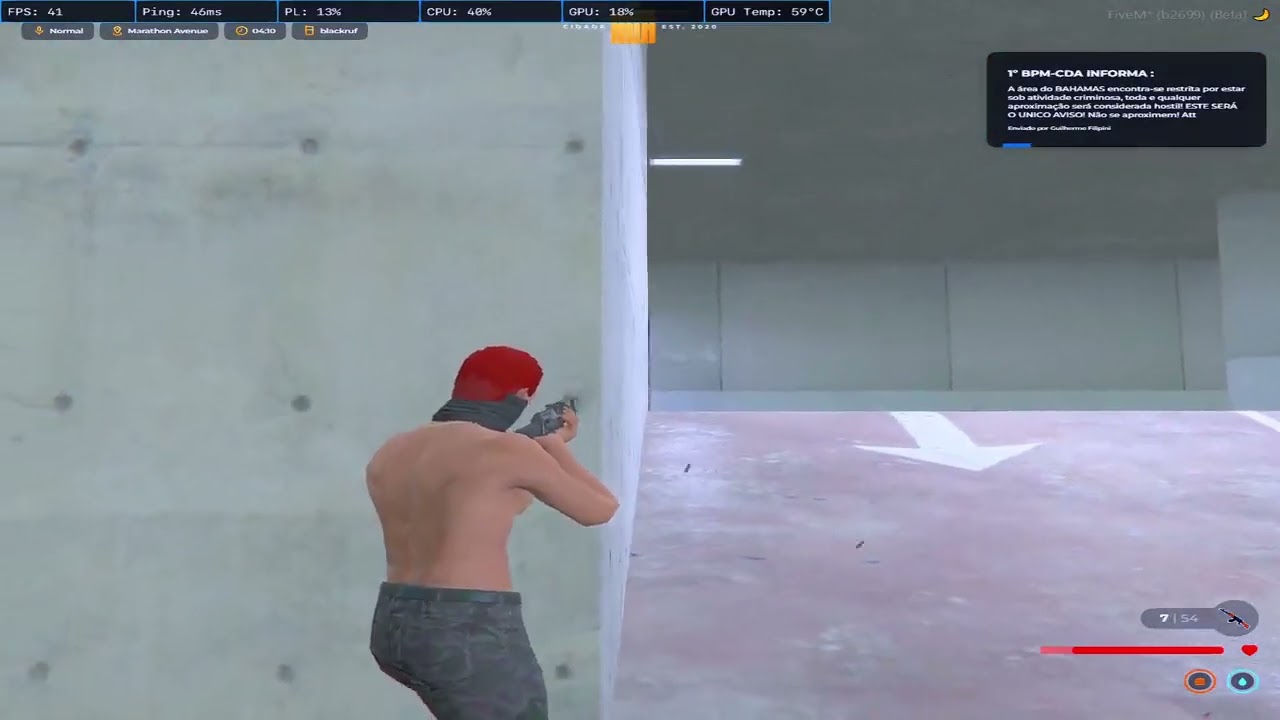 10K DO HERMANO NO ESTACIONAMENTO