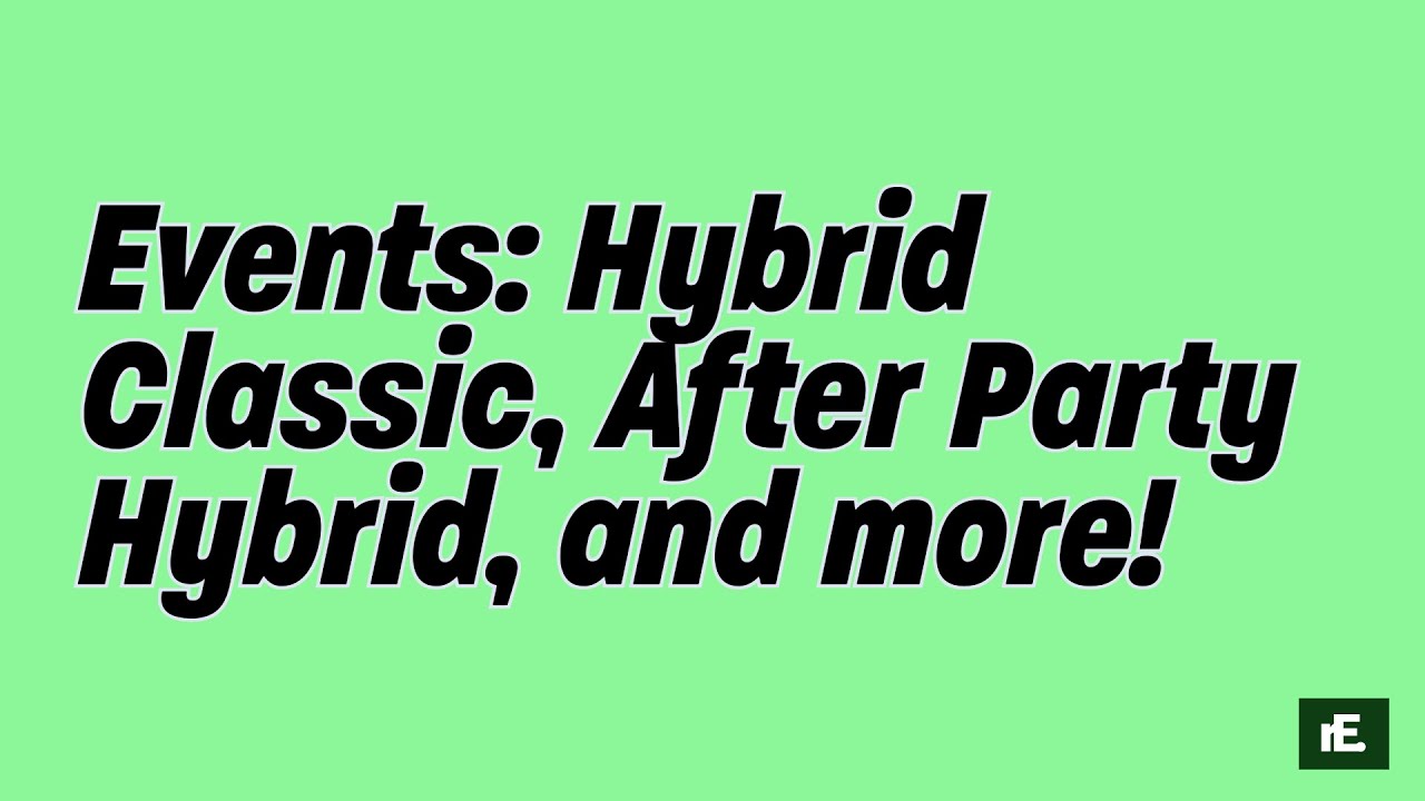 6 Types of Hybrid Events - Hybrid Classic, After Party Hybrid, and more!