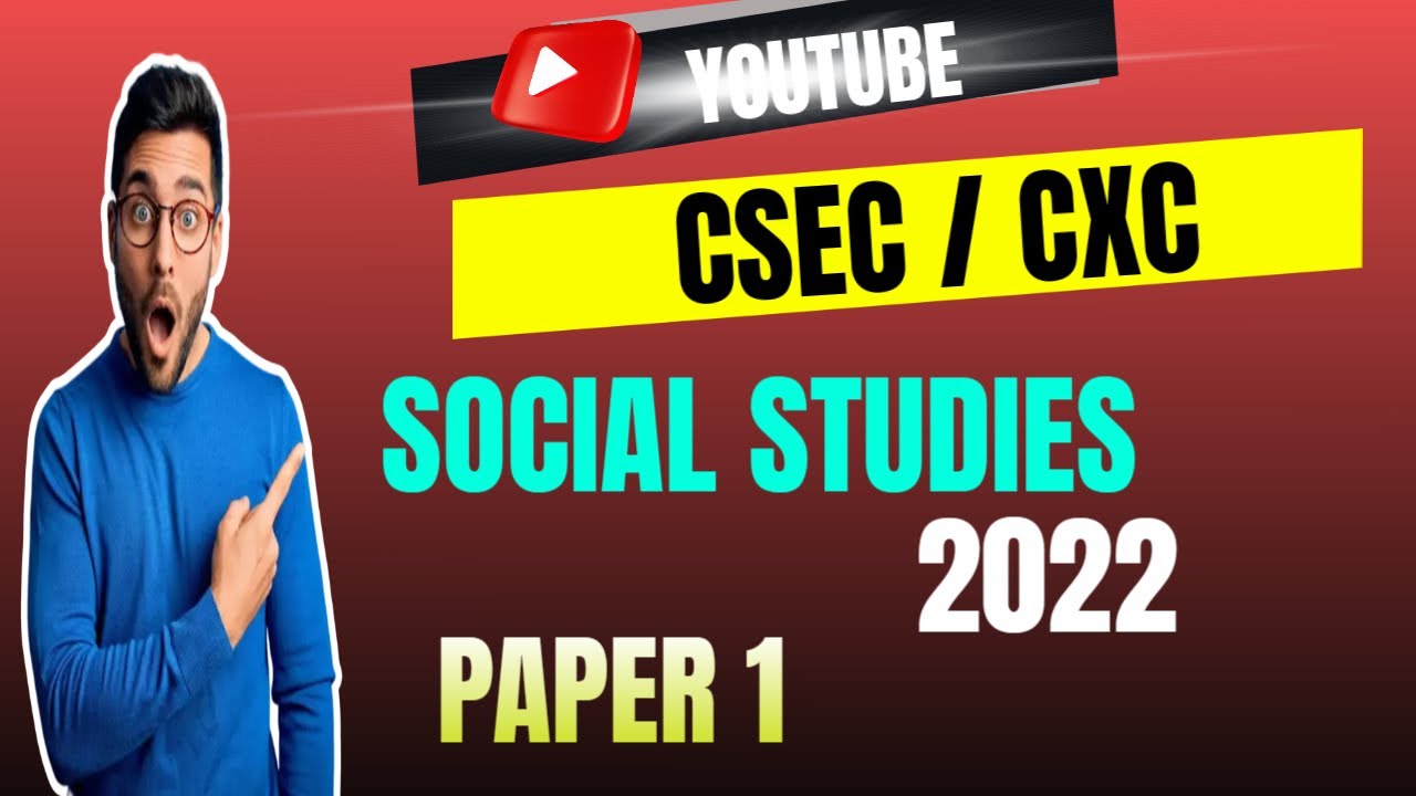 2022 Social Studies paper 1  P1