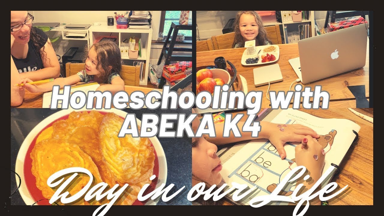ABEKA K4 Curriculum Routine & How we make it work! | Homeschool DITL