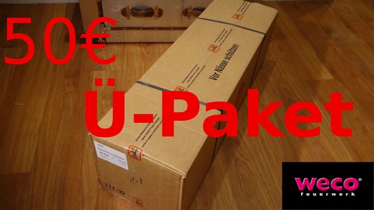 50€ Überraschungspaket weco Werksverkauf 2017/2018 [4K]