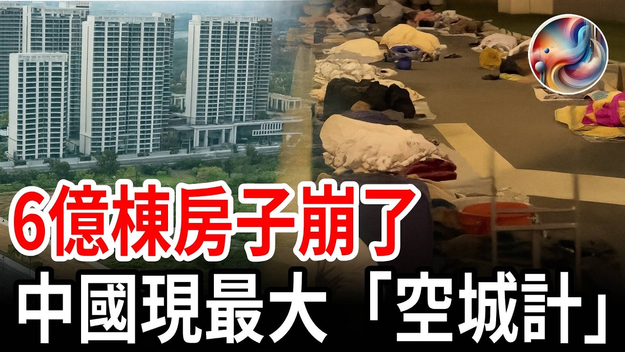 史上最大「空城計」上演！中國房子沒人要，經濟崩潰倒計時？| ByBy