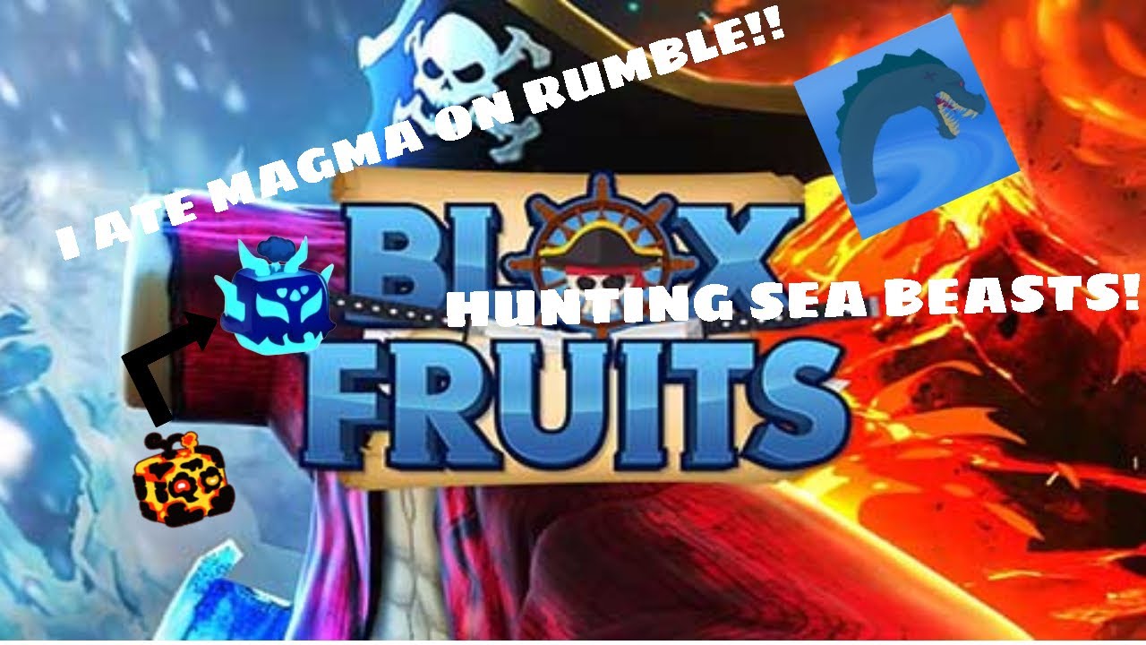 I Ate Magma On LIGHTNING For SEA BEAST Hunting!!