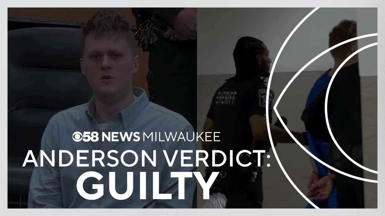 Jury finds Maxwell Anderson guilty on all counts