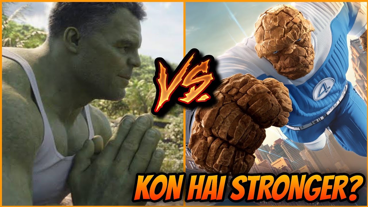 Hulk Vs The Thing | Fantastic Four The First Steps | Showdown BlueIceBear