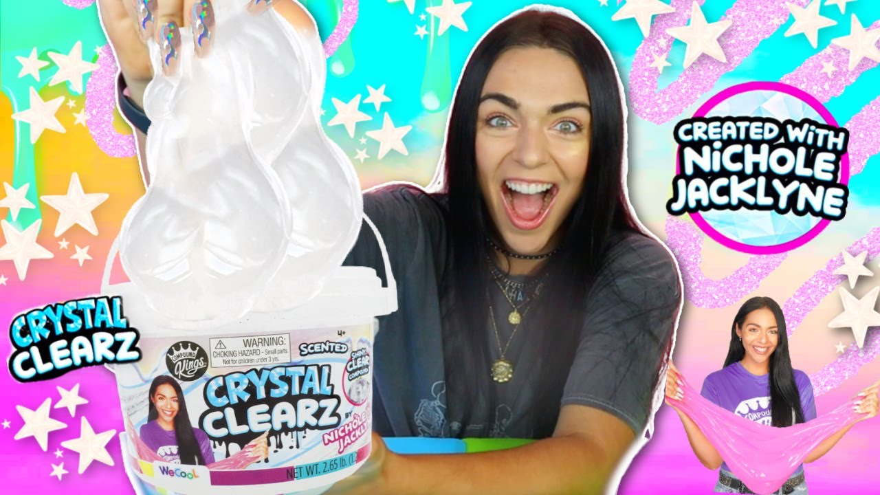 REVEALING the NICHOLE JACKLYNE CLEAR SLIME BUCKET!!!