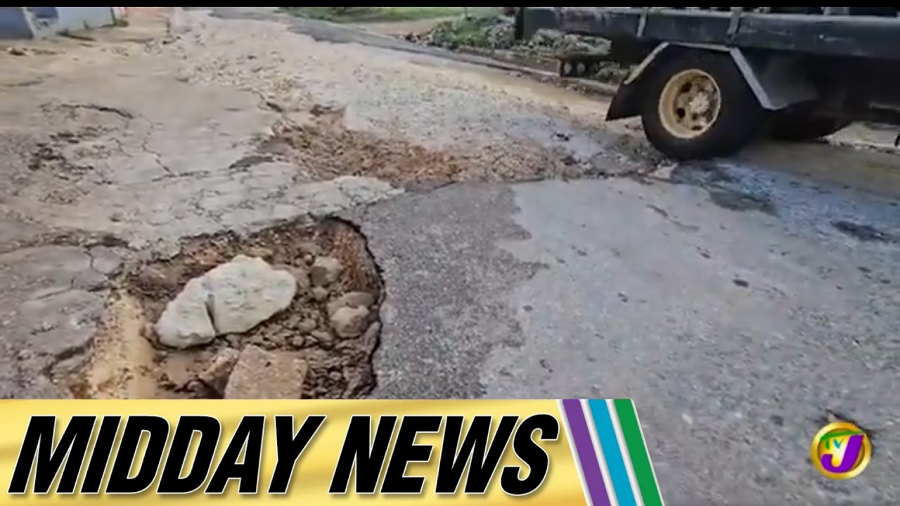 Motorist Struggle With Poor Road Conditions | Midday News