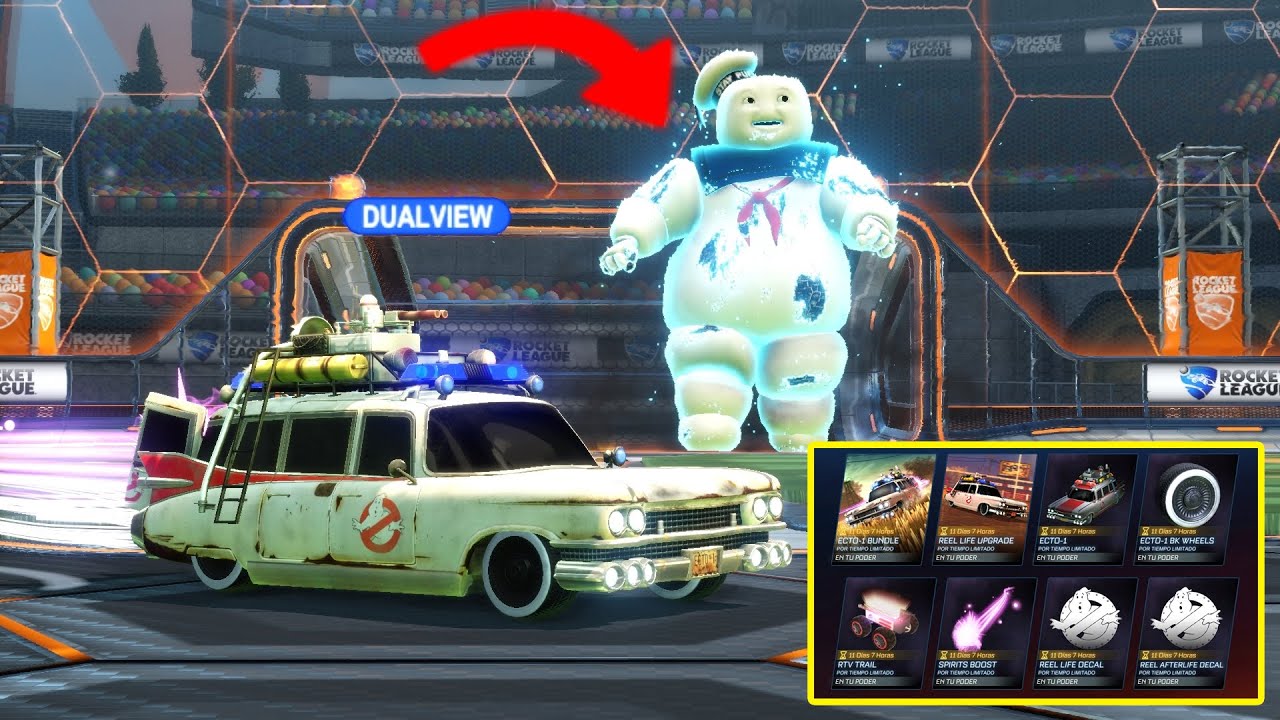 VUELVE EL DLC ECTO 1 CON NUEVOS OBJETOS A ROCKET LEAGUE 🔥