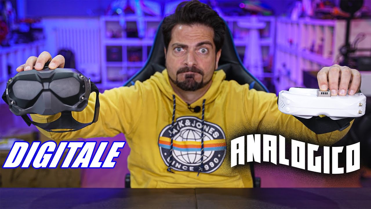 FPV Analogico vs Digitale come funzionano e Pro e CONTRO!