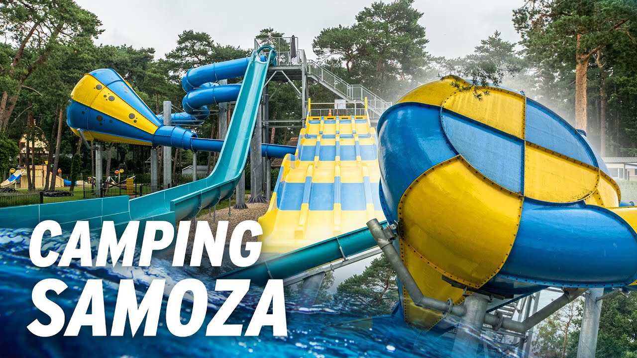 ALL WATER SLIDES at Camping Samoza | Alle Glijbanen POV