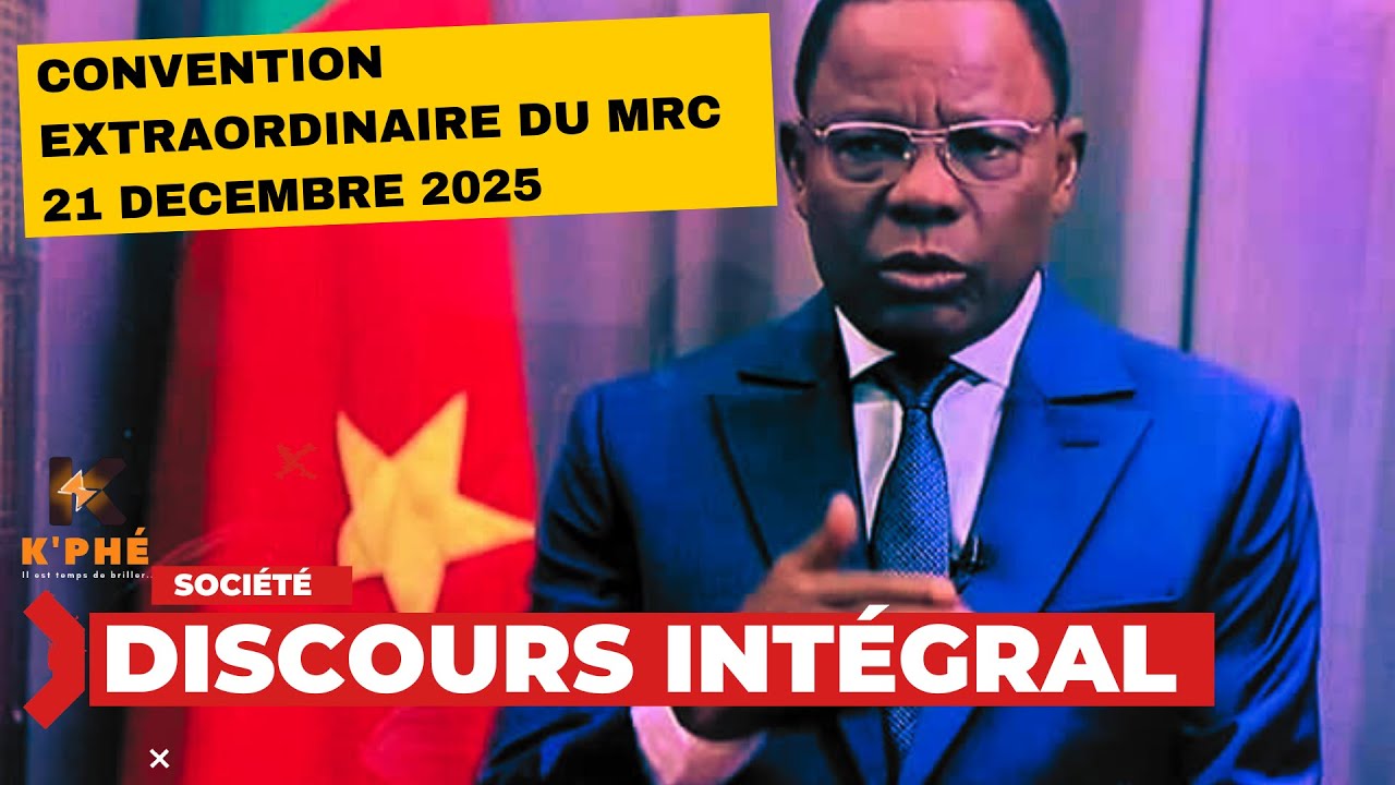 Discours int&eacute;gral de Maurice Kamto apr&egrave;s sa r&eacute;&eacute;lection &agrave; la t&ecirc;te du MRC