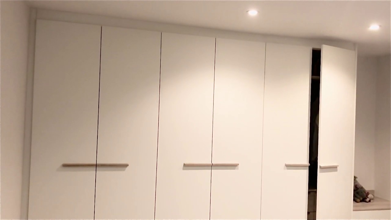 Bespoke Wardrobes with internal LED lighting
