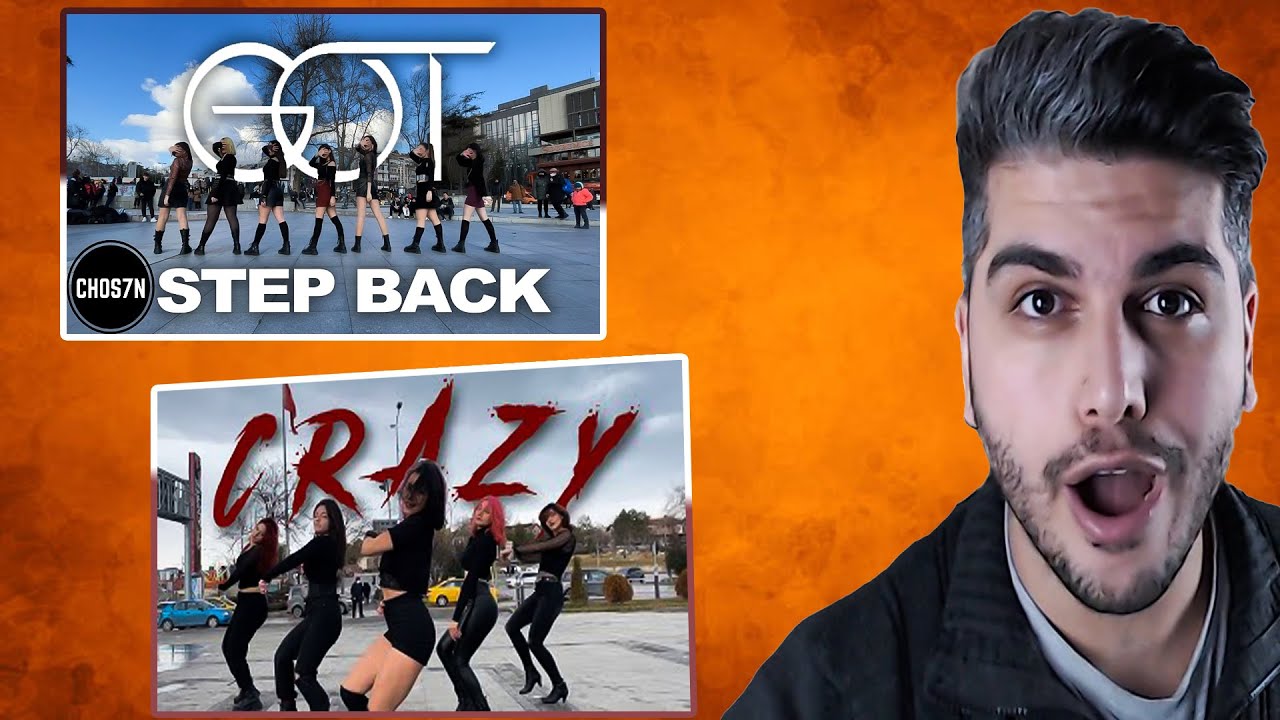 GOT & 4MINUTE / STEP BACK [CHOS7N] & CRAZY [FL4C] DANCE COVER REACTION | KPOP TEPKİ