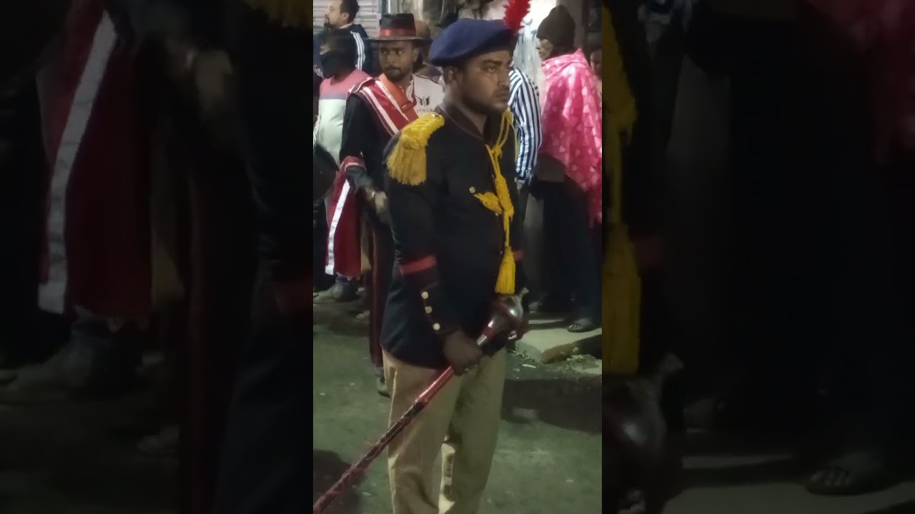 বেগমপুর রক্ষাকালী মায়ের পূজার শোভাযাত্রা 