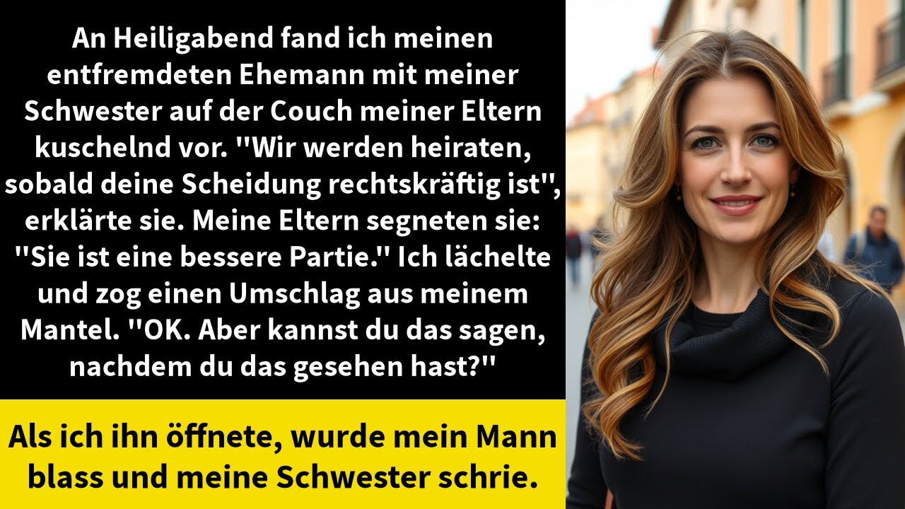 An Heiligabend fand ich meinen entfremdeten Ehemann mit meiner Schwester auf der Couch meiner Eltern