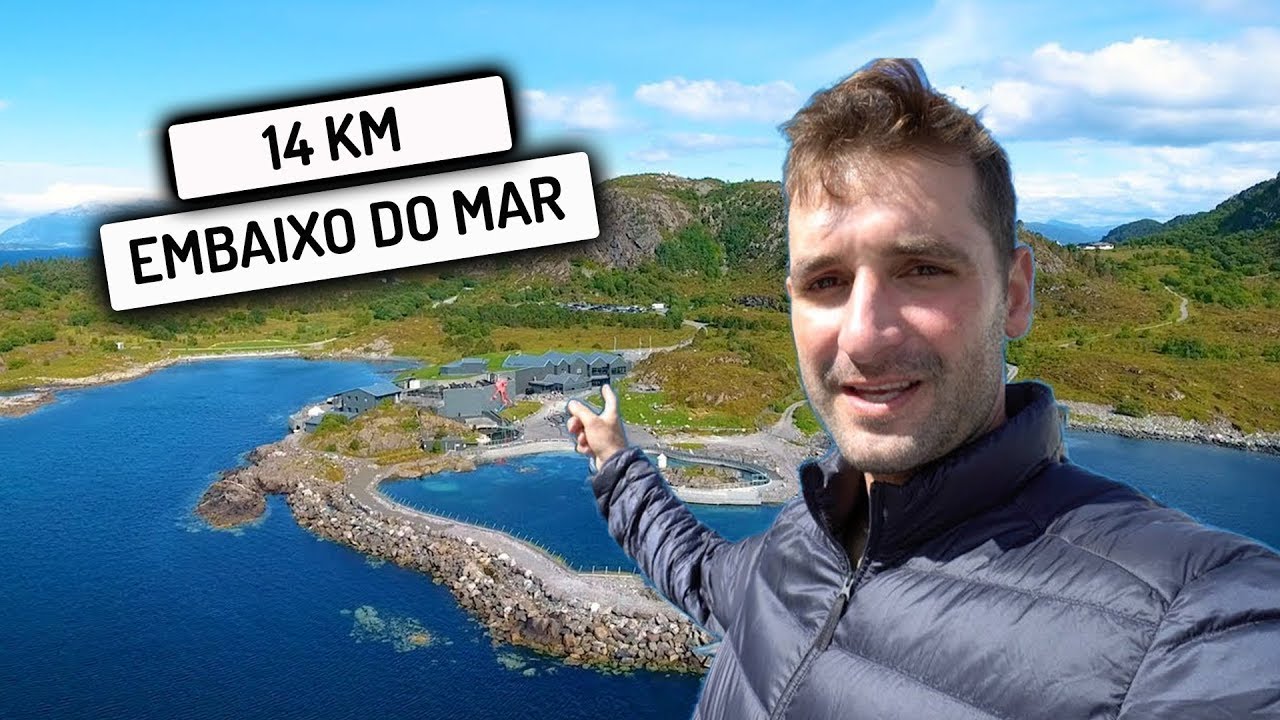 ATRAVESSAMOS UM TUNEL EMBAIXO DO MAR NA NORUEGA | Travel and Share