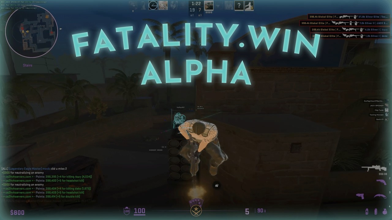 #cs2 fatality.win alpha highlights