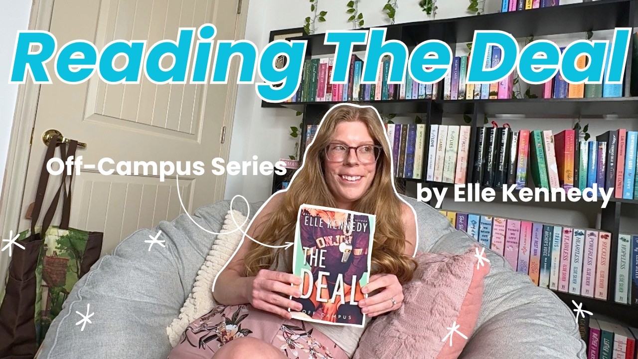 Reading The Deal by Elle Kennedy | The Off-Campus Series Book 1 Reading Vlog 🏒⭐️⛸️
