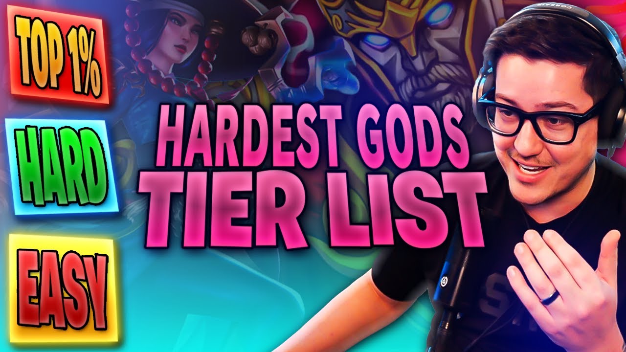 HARDEST GODS TIER LIST - SMITE 2
