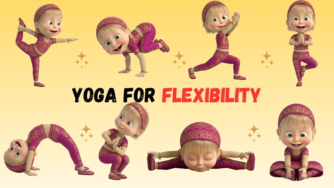 22 Easy Yoga Poses for Kids | Yoga for Flexibility |  Yoga for Overthinking | #yoga