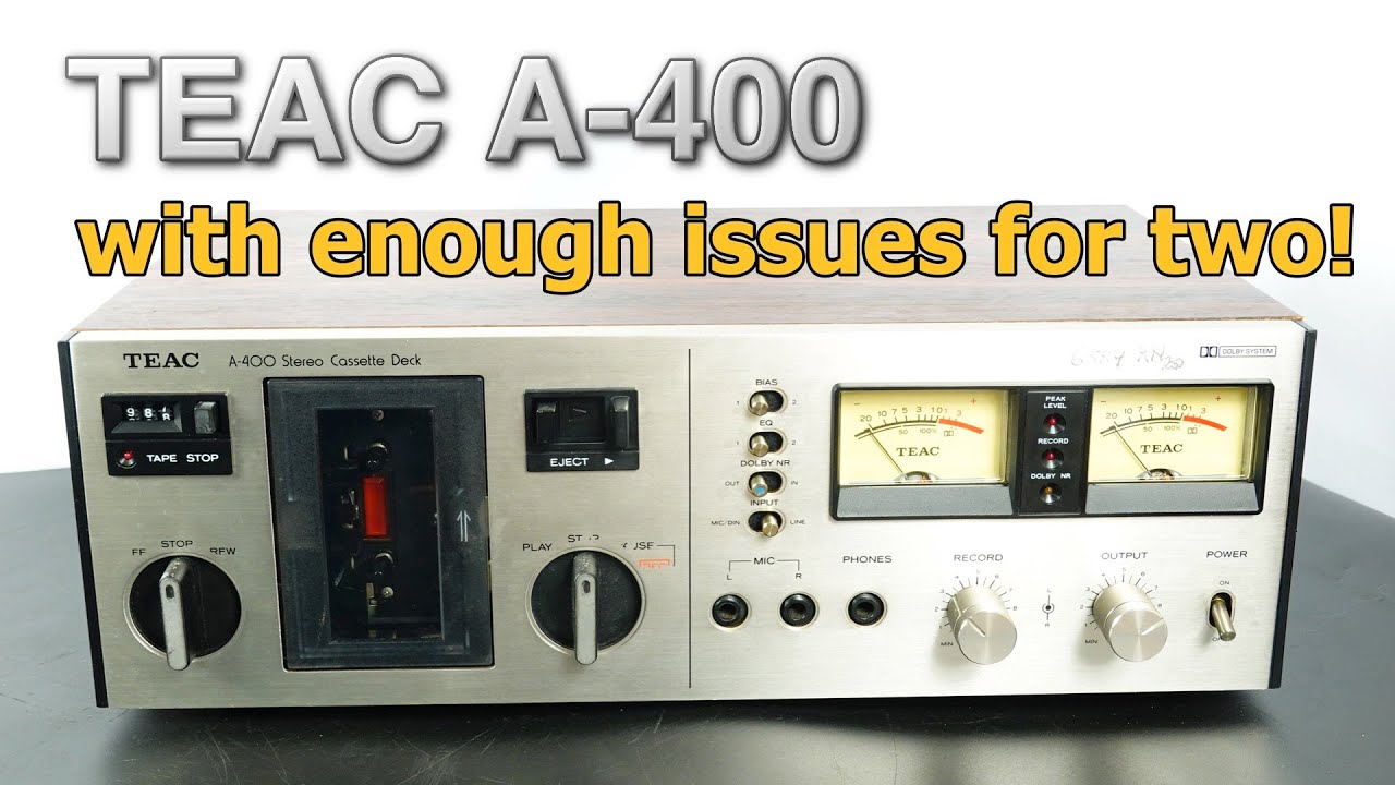 TEAC A-400 Full Service