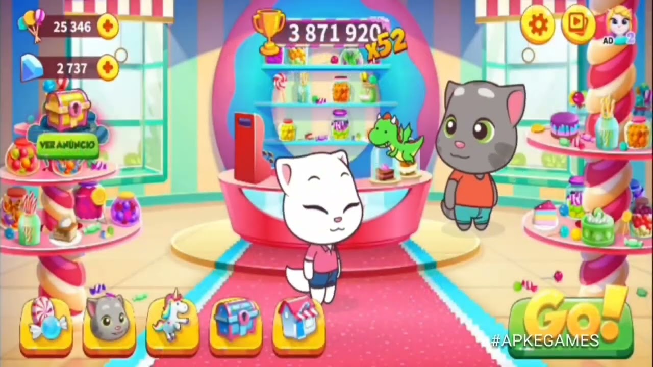Talking Tom Candy Run Gameplay Android ios