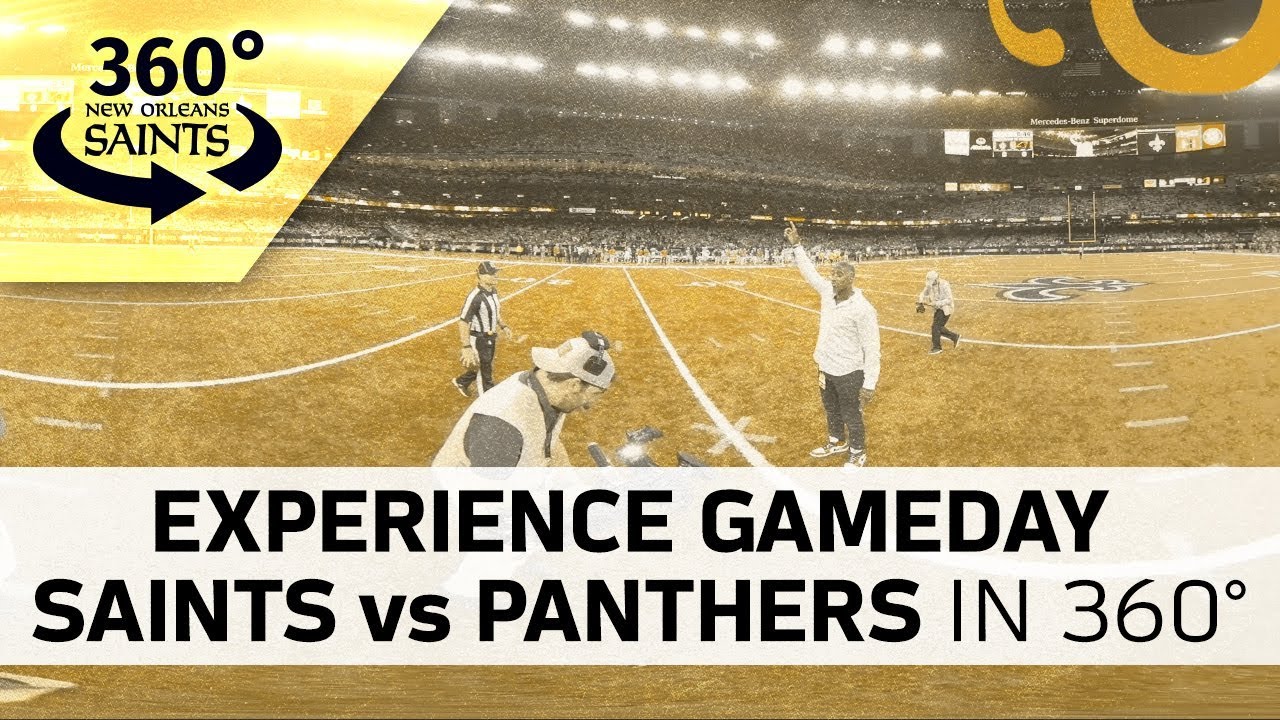 Experience Saints Gameday in 360&deg; - Week 17 vs. Panthers