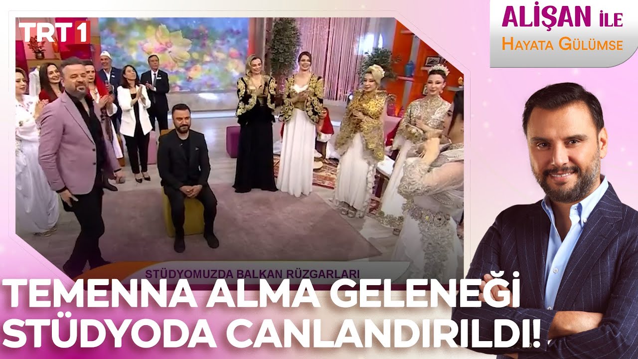 Balkanlı hanımlar temenna alma geleneğini canlandırıyor! | @trt1
