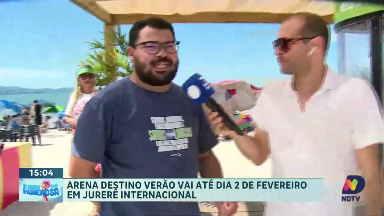 Jurerê Internacional recebe Arena Destino Verão até 2 de fevereiro