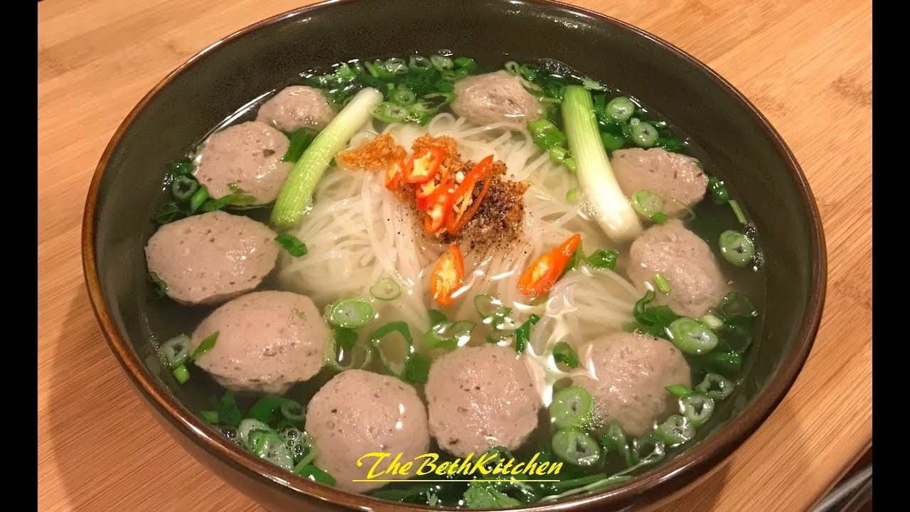 Cách làm thịt Bò Viên Dai Giòn tại nhà, công thức Tiếng Việt.