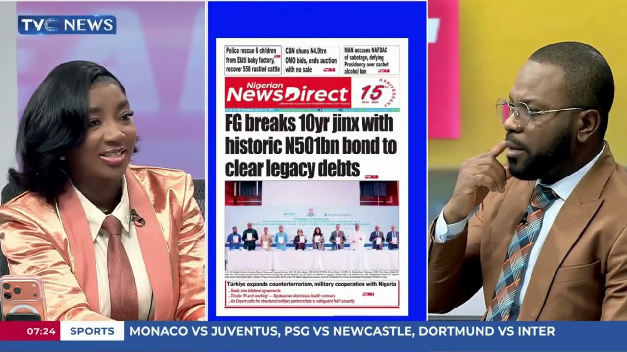 TVC Newspaper Review: Atiku, Aregbesola, Mark Say Tinubu's Administration Worst In Decades