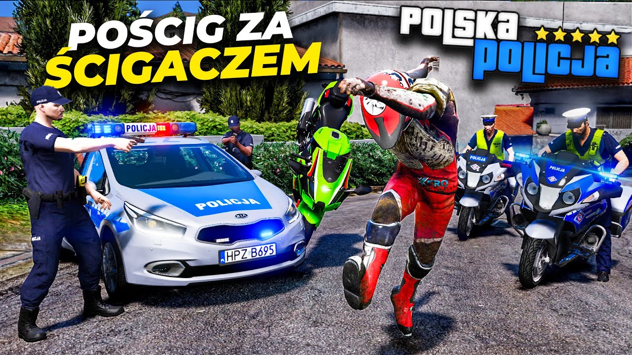 Polska Policja - NIE POWINIEN NAM UCIEKAĆ💀| WRD MOTOCYKLE