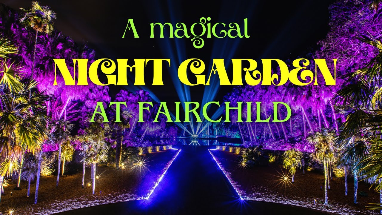 NIGHT GARDEN IN MIAMI, an awesome holiday experience.