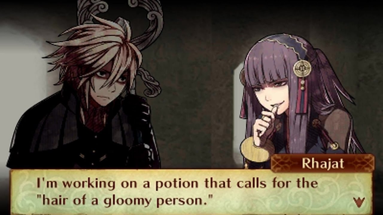 Fire Emblem Fates: Birthright - Rhajat & Dwyer Support Conversations