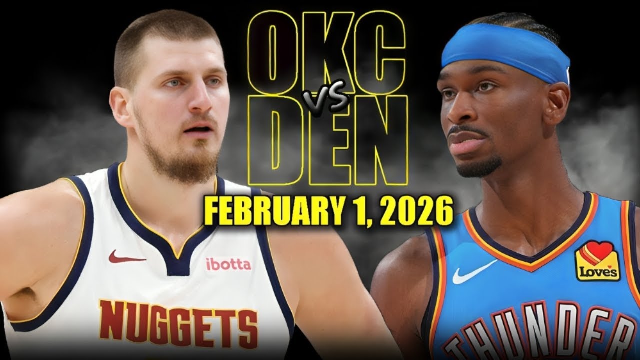 Oklahoma City Thunder vs Denver Nuggets Full Game Highlights – February 1, 2026   NBA Season