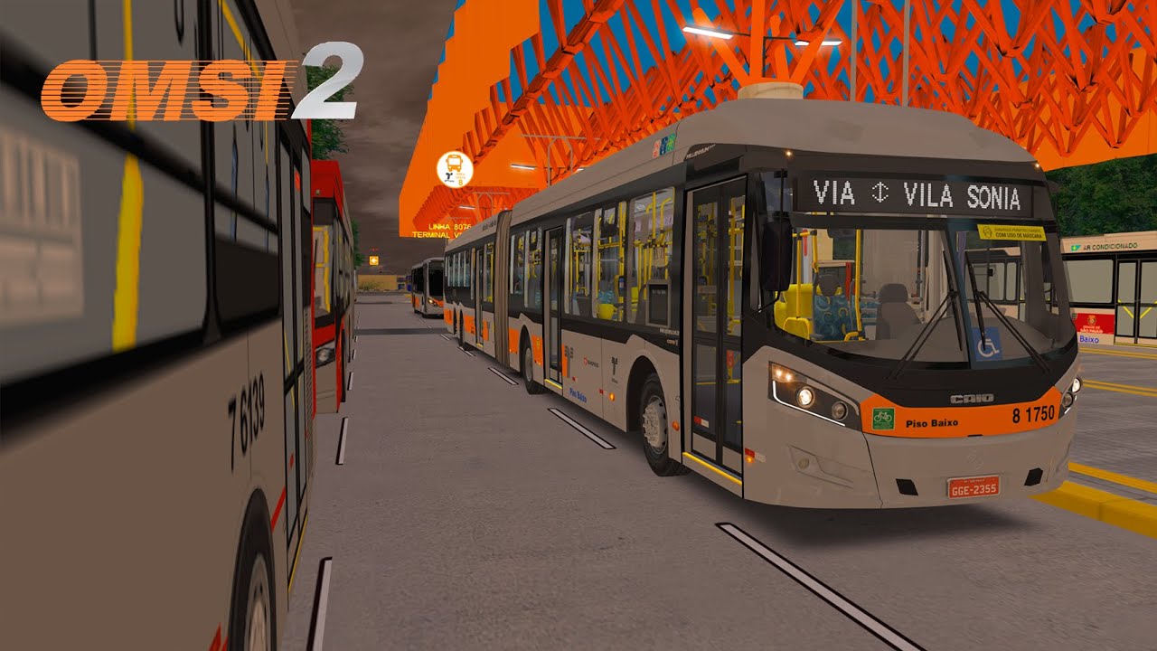 [OMSI 2] Parte 3 8075-10 T.Campo Limpo → Metrô Butantã | Caio Millennium BRT II O500 | Zona Oeste V1