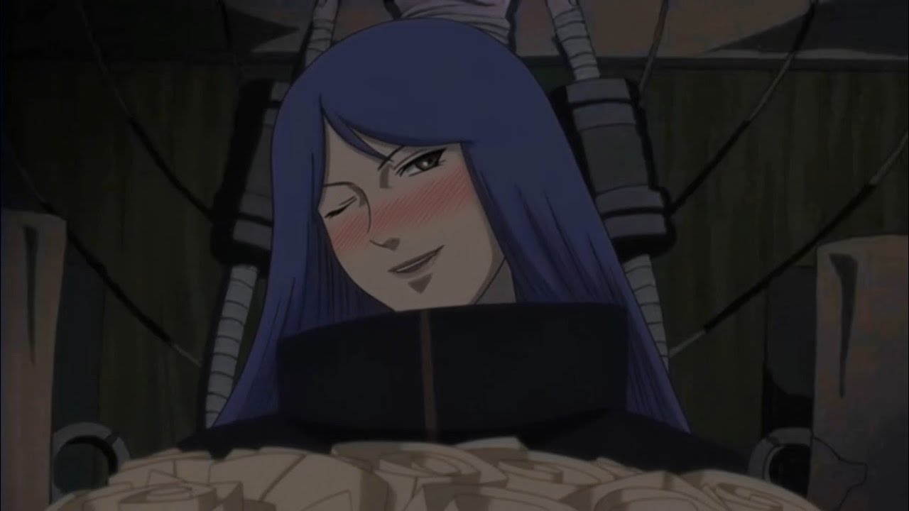 Konan rewards Naruto with her passion.