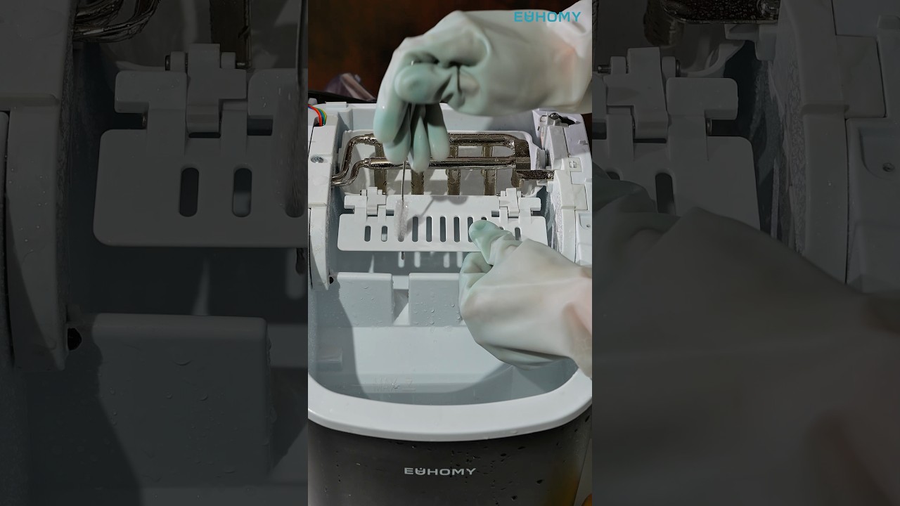 EUHOMY | cleaning the ice maker is so healing ,and important!!#icemaker #euhomy #cleaning #asmr