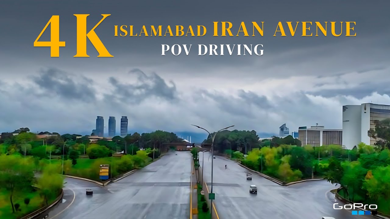 4K Margalla Avenue POV Drive Through Islamabad