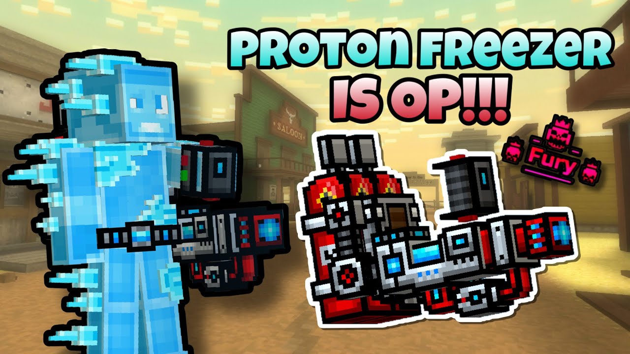 Proton Freezer is OP!!! - Pixel Gun 3D